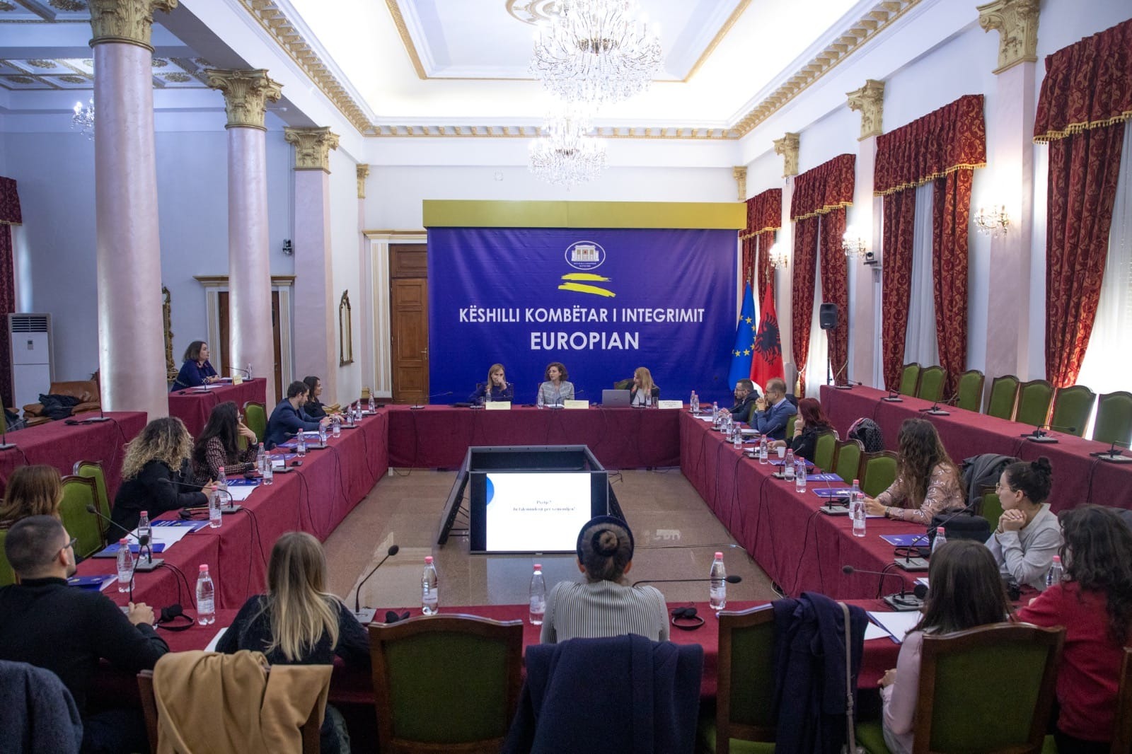 Meeting on the role played by the Parliament of Albania in the process of European integration